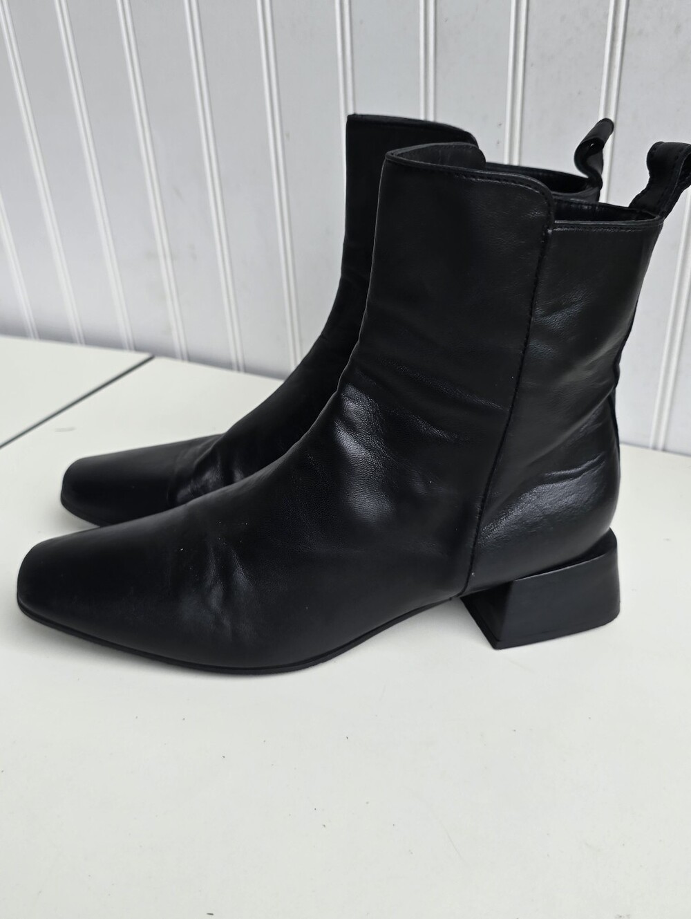Napoleoni DAVOS Gomma Women’s Italian Leather Boots size 7.5 US sv25
